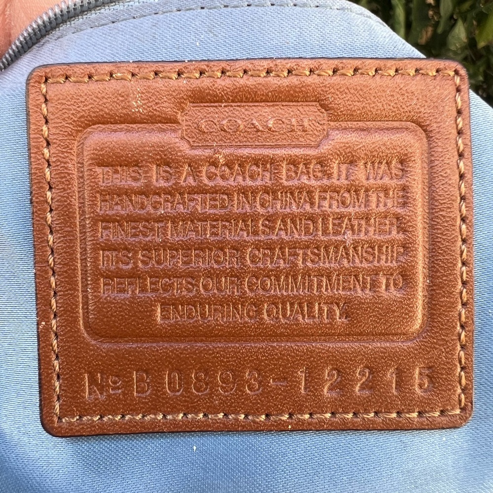 Coach 2008 Carly Patchwork denim - image 14